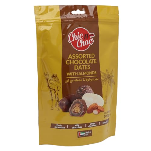 Chic n Choc Chocolate Dates with Almond 300 g