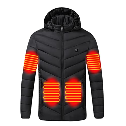 Veste chauffante homme et manteau d'hiver chaud pour l'extérieur