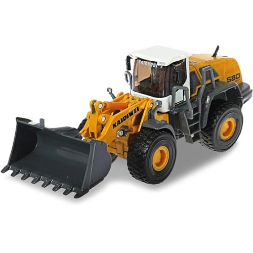 WANGXLGD 1/50 Chariot élévateur Lourd moulé sous Pression, Collection de modèles de Construction de véhicules d'ingénierie en métal Simulation Voiture Jouets pour Enfants décoration Cadeau