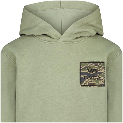 Image of RVCA Boys' Graphic Logo Pullover Fleece Hoodie Sweatshirt