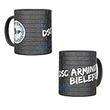 Füllmenge ca. 0,3l DSC ARMINIA BIELEFELD Becher Tasse Kaffeetasse ** Mauer **
