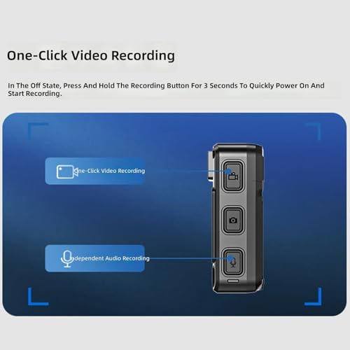 Image of 1080P Body Camera Night Digital Camera Site Enforcement Recorder Portable Camcorder for Security Video Equipment