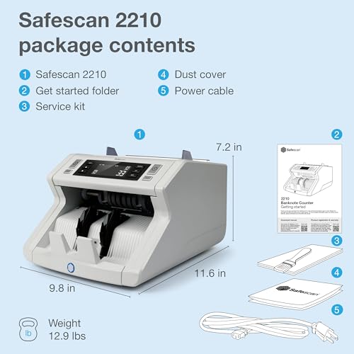 Safescan 2210 - 紙幣カウンター の商品画像 5