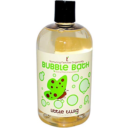 Image of Little Twig Bubble Bath, Baby Bath Essential with Natural Plant Derived Formula, Vegan, Paraben-Free, Fragrance-Free, 17 fl. oz.