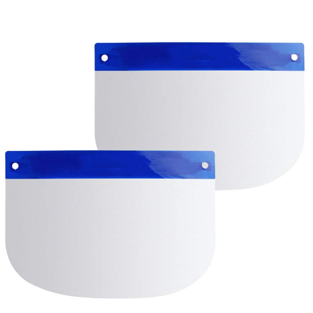 Garneck 4pcs Safety Face Shield Eye Head Protection Anti-Splash Face Shield Clear Face Shield Protector for Outdoor Working