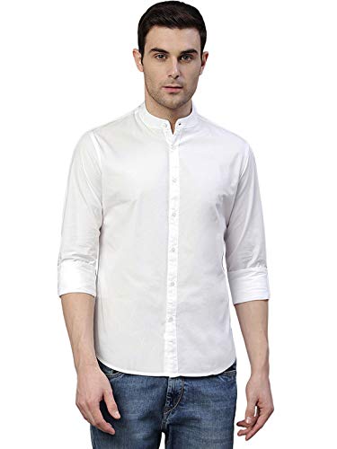 Solid Slim Fit Casual Shirt – KrazyShoppy