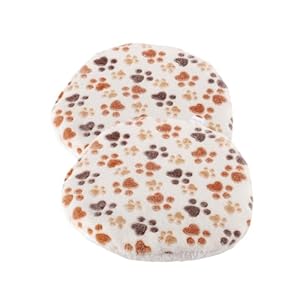 SHENGOCASE 2-Pack 15“ Round Soft Cat Kneading Pillow Cushion Bed for Cat Small Dog House Perch Shelf, Pad Padding for Cage Kennel