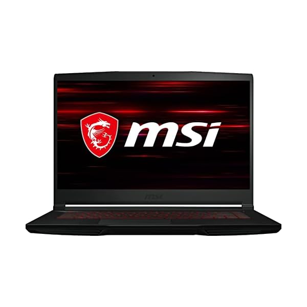 MSI Newest GF63 Thin Gaming Laptop, 15.6″ FHD 144Hz, Intel i5-11400H, RTX 3050, 16GB RAM, 512GB NVMe SSD, Windows 11, Aluminum Black