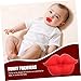 TOBBOMEY 3 piezas Chupete de Suave y Flexible para Bebés Diseño con Forma de Bigote para Aliviar Encías y Calmar Bebés de Unisex y Niña Imagen de TOBBOMEY 3 piezas Chupete de Suave y Flexible para Bebés Diseño con Forma de Bigote para Aliviar Encías y Calmar Bebés de Unisex y Niña