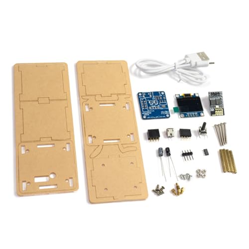 DIY デジタル電子時計キット 2.4 グラム WIFI 目覚まし時計キットはんだ付け練習学習キット時間/温度表示デジタル Led 電子時計 DIY キット