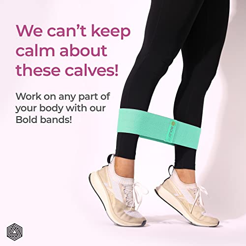 Boldfit Fabric Resistance Band - Loop Hip Band for Women & Men for Hip, Legs, Stretching, Toning Workout - Image 3
