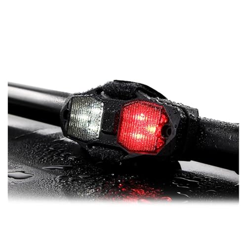 Specifica: VFEBTSD Supporto for Roll Bar Luce a Cupola a LED Luce da Roccia con Interruttore Compatibile con UTV Polaris RZR Can-Am ATV Carrello da Golf Camion Pickup Jeep Toyota Trattore(White And Red)
