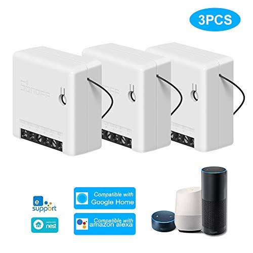 Anself SONOFF MINI Interruptor Inteligente de Duas Vias WiFi