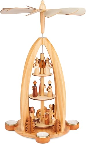 BRUBAKER Wooden Christmas Pyramid 17.3"