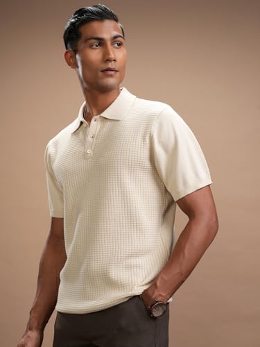Image of Highlander Men's Polo Tshirt | Flat Knit | Regular Fit | Polo T-Shirt for Man
