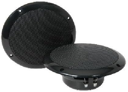 Electromart Waterproof Full Range Ceiling Speakers 6.5" 100W Black
