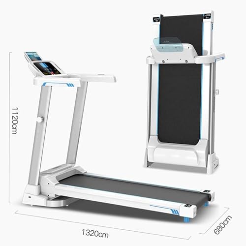 Image of Folding Treadmills Home Fitness Equipment for Electric Treadmills with Speaker Led Display,Silent Sports Walking