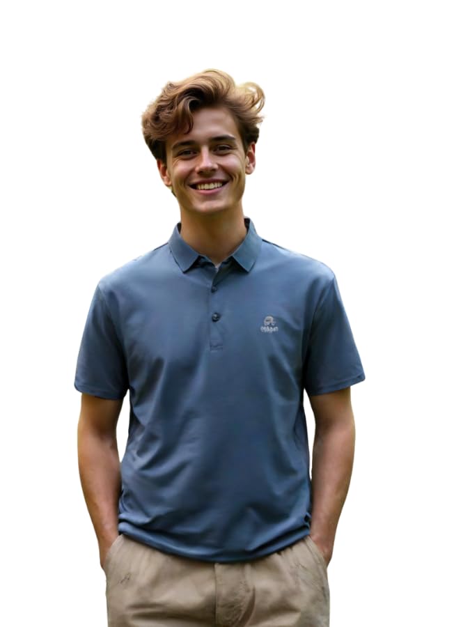 dare & rise Dark Cyan - Greenish Blue Unisex Stitch Less Polo Premium,Ultra Soft Comfort-picture-10