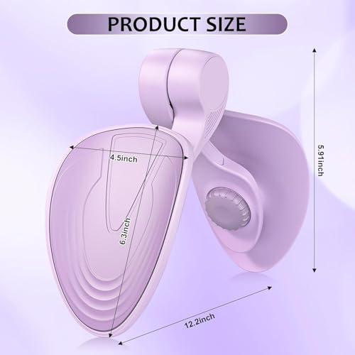 Image of KHOLAD Hip Trainer | Thigh Master and Inner Thigh Exercise Equipment | Floor Exerciser Device | Training Tool | for Home, Gym, Fitness, Workout, Stretcher | for Men & Women (Multi)