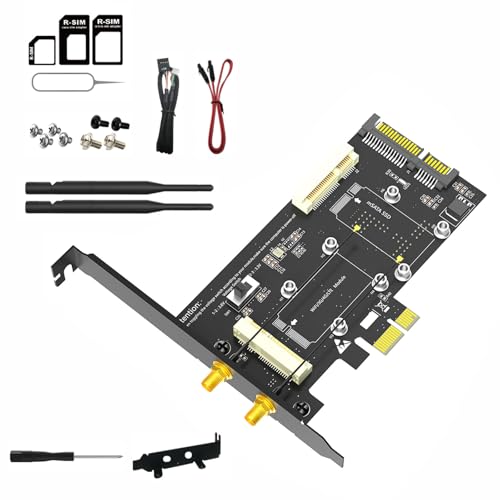 Efficient PCIE to PCIE 1x MSATA to SATA3 Adapter Card for Seamless Computer Integration