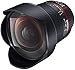 Samyang F1110603101 AE - Objectivo para Nikon (14 mm IF ED UMC, sensor APS-C y Full-Frame), Negro