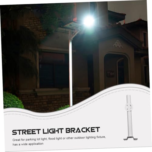 Soporte para lámpara solar ideal para iluminar el estacionamiento y jardín 6