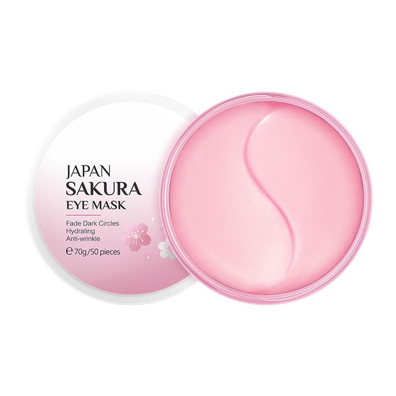 Masques yeux Sakura contre les cernes: 50 soins hydratants et raffermissants BeautyMall