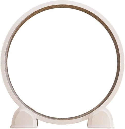 Vilom 万歩計付きキャットホイール 非常にシンプルで迅速なインストール 猫 ルームランナー 猫のエクササイズホイール ランニングマシーン 猫 回し車 車輪 低騒音 室内飼い猫の運動不足解消のために (デジタル表示なし)