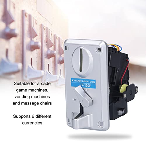 Münzprüfer Elektronische Geldbörse, Kunststoff Münzwähler mit Münzwähler für Verkaufsautomaten, Arcade Spiele, Münztelefone, Münzwaschmaschinen