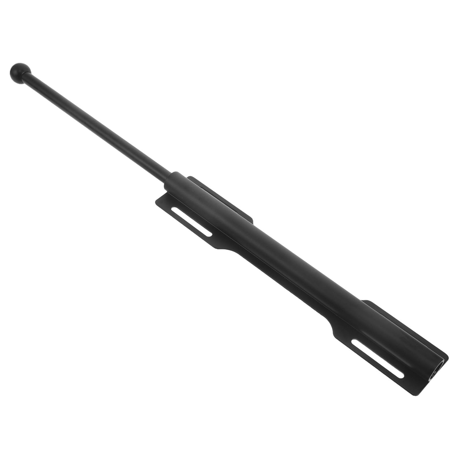 Porte-vêtements extensible mural noir support robuste
