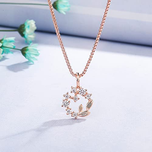 Pendentif en diamant rond et topaze rose : le cadeau idéal - 2