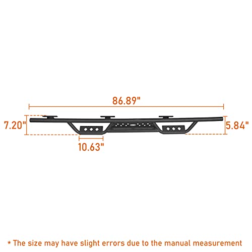 Estribos laterales para Jeep Gladiator JT 2020-2026 (par) miniatura 6