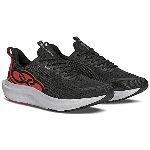 Tênis Rastro/987, Olympikus, Masculino, Preto/Begônia, 40