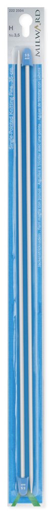 Single Point Knitting Needles, 30cm, 7.5mm