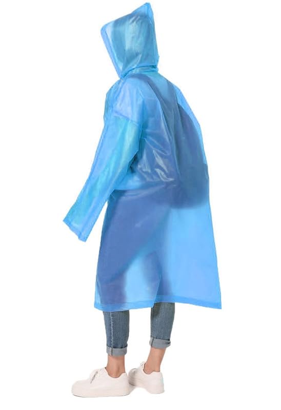 Image of CHACKO EVA Waterproof Rain Coat Hooded Outdoor Water Resistant Suit Portable Men and Women
