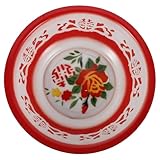 Matériau en émail robuste : l'émail rend ce bol de lavage résistant aux rayures et aux éclats, garantissant que votre vaisselle en émail vintage reste impeccable et éclatante utilisation après utilisation, bassin en émail, bols en émail à l'ancienne
