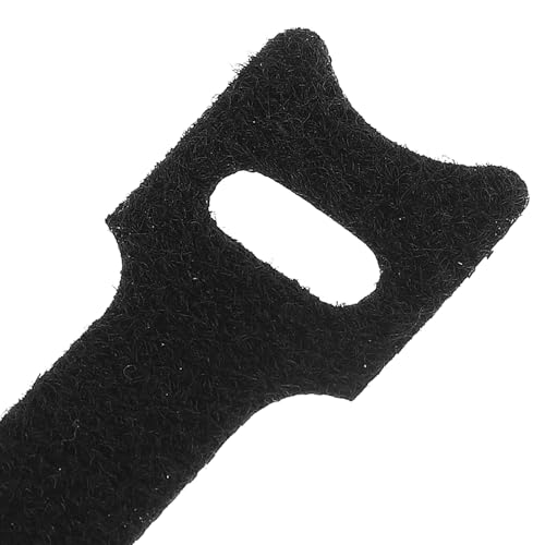 SHINEOFI 150pcs Cat Head Cable Ties Cord Organizer Straps Reusable Wire Management Clips for Charging Cables and Electronics Desk Cord Holder Black (12cm, 15cm, 20cm) miniatura 3