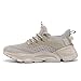 Womens Running Tennis Shoes Slip on Walking Fashion Sneakers Non Slip Work Gym Comfort Breathable Mesh Soft Sole Khaki
