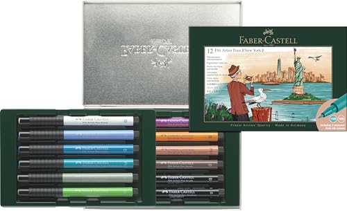 Pitt Artist Pen coffret d'encre de Chine Faber-Castell pour l'illustration de prestige