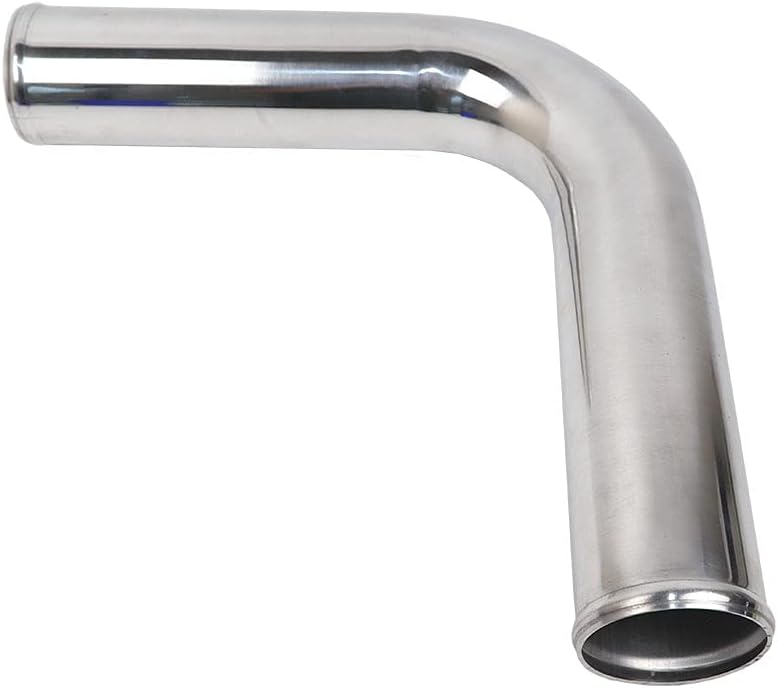 Curva de alumínio para intercooler e admissão LTI-DIRECT 3" 90° polida – 1 unidade