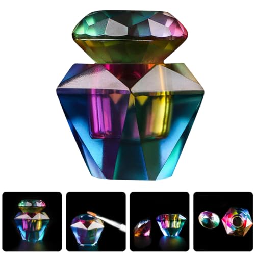 Plato Dappen Octagonal de Vidrio para Manicura con Tapa miniatura 4