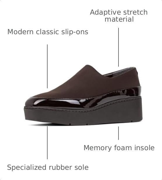 Image of Donald Pliner Women's Wilson Elastic Loafer, Cushioned Slip-On Loafers, Footwear with Stretch Comfort