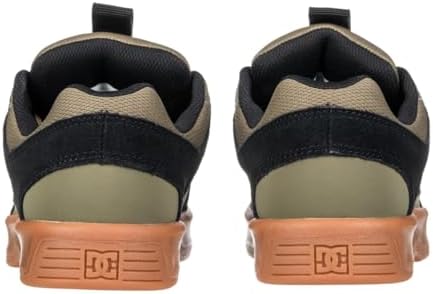DC Shoes Men's Lynx Zero Skate Shoe, Olive Green Black, 9.5 AU | Image 5