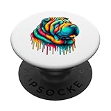 Photo Gallery dripping paint art chinese shar-pei shar pei popsockets popgrip adesivo Photo Gallery dripping paint art chinese shar-pei shar pei popsockets popgrip adesivo