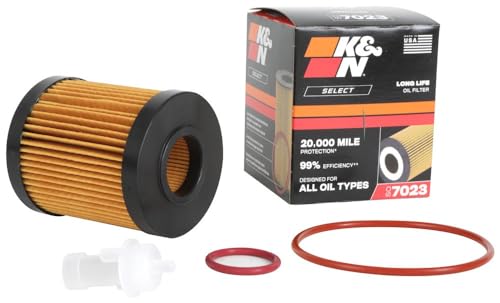 Image of K&N Select Oil Filter: Designed to Protect your Engine: Fits Select Toyota /Lexus Vehicle Models (See Product Description for Full List of Compatible Vehicles), SO-7023
