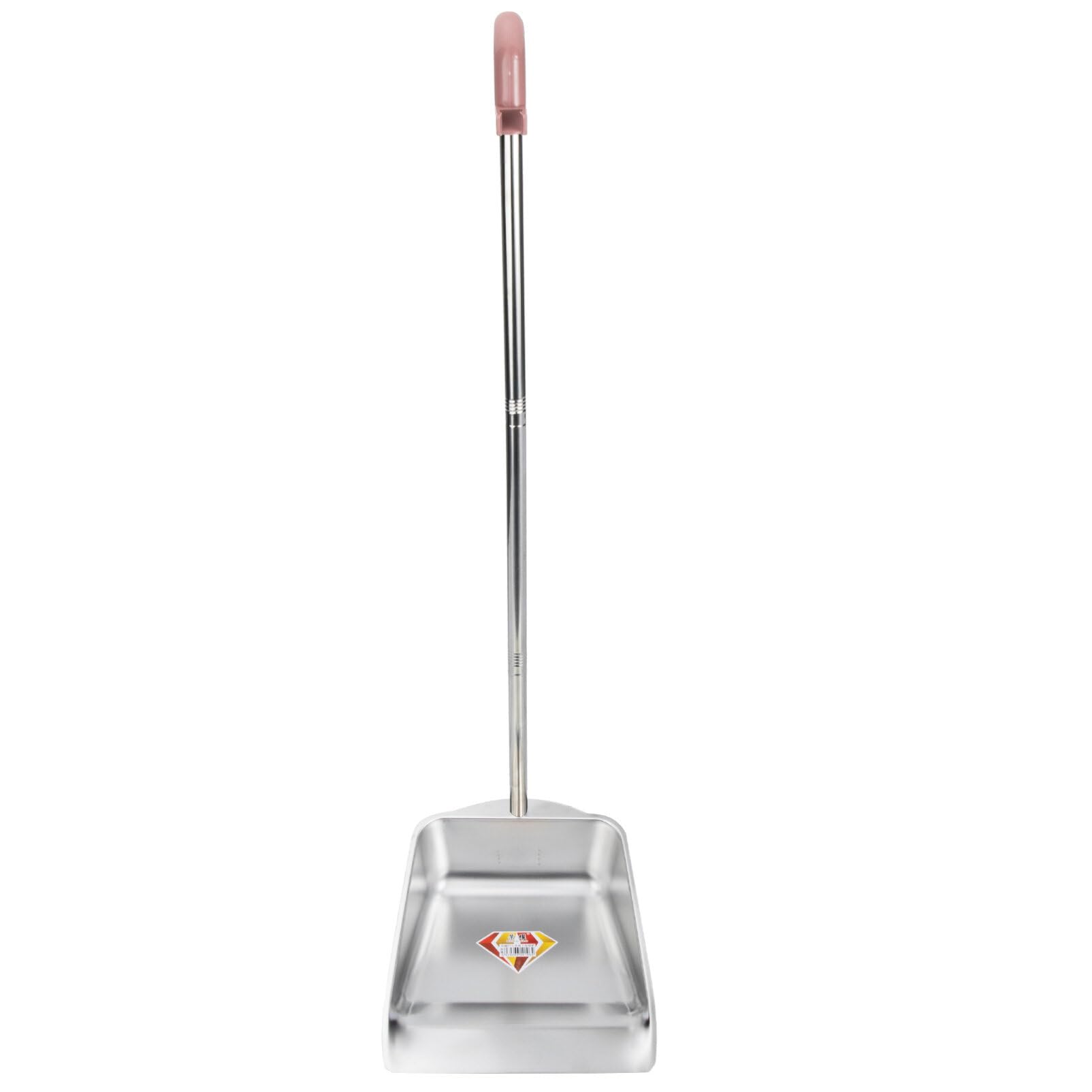 PRETYZOOM Recogedor Con Mango Largo: Recogedor Vertical Metal Resistente Recogedor Pie Con Mango Largo Recogedor Pala Acero Inoxidable Para El Vestíbulo Del Hogar Tienda Garaje