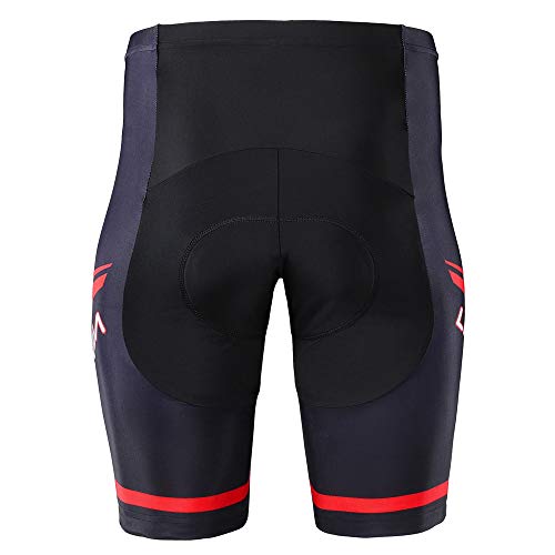 Tempaky Conjunto de tecido de ciclismo Camisa de ciclismo Shorts Conjunto de manga curta com almofad