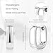 925 Sterling Silver Earrings Small Chunky Silver Hoop Earrings for Women Trendy Hypoallergenic Small Thick Huggie Hoops Earring