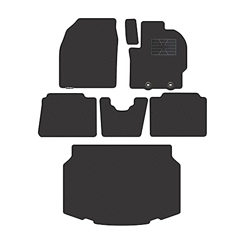 Hotfield �g���^ �݊��i �V�^ �A�N�A AQUA MXP�n 2025�N9���`�Ή� �t���A�}�b�g+�g�����N�}�b�g ���Q�b�W�}�b�g �J�[�{���t�@�C�o�[�� �h�� / �`��03 /2WD/�f�b�L�{�[�h�L