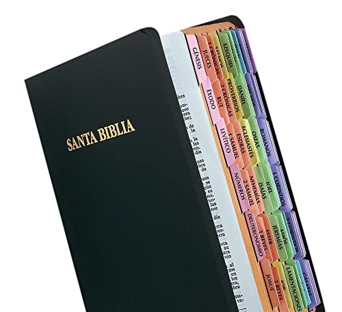 La Mejor review de Libro biblia embarazo disponible en línea para comprar. 17 Bible Tab-Spanish-Rainbow Colored 90 Tabs
